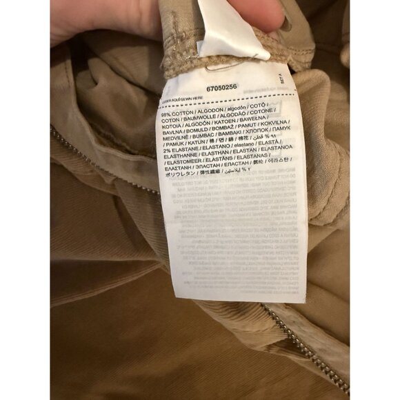 NWT Mango Corduroy Jumpsuit with Zip Tan Sz XXL $99 [jb] - Picture 11 of 16